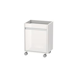 Duravit Ketho Rollcontainer Dekor, 360x500x670mm, Weiß Hochglanz, Dekor, 1 Tür Rec... DURAVIT-KT2530R2222 4053424228693 (Abb. 1)