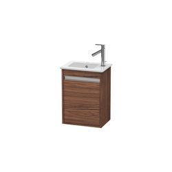 Duravit Ketho Waschtischunterbau wandh. 285x400x550mm L Nussb. dunkel Matt, Griffl... DURAVIT-KT6417L2121 4053424638232 (Abb. 1)