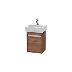 Duravit Ketho Waschtischunterbau wandh. 320x400x550mm L, Nusb.Matt, Griffleiste Si... DURAVIT-KT6630L7979 4053424222028 (Abb. 1)