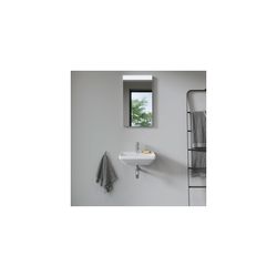 Duravit D-Neo Handwaschbecken 335x450x160mm, Weiß Hochglanz, Rechteckig,1 Waschplat... DURAVIT-0738450041 4063382012463 (Abb. 1)