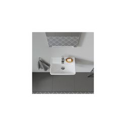 Duravit D-Neo Handwaschbecken 335x450x160mm, Weiß Hochglanz, Rechteckig,1 Waschplat... DURAVIT-0738450041 4063382012463 (Abb. 1)