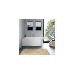 Duravit DuraSenja Badewanne 470x800x1700mm, 284l, Weiß glänzend, Oval, Ecke L,... DURAVIT-700580000000000 4067116007657 (Abb. 1)