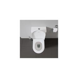 Duravit D-Neo WC-Sitz D-shaped Weiß Hochglanz, 376x43x441mm, ohne Absenkautomatik, ... DURAVIT-0021610000 4063382017178 (Abb. 1)