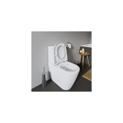 Duravit D-Neo WC-Sitz D-shaped Weiß Hochglanz, 376x43x441mm, ohne Absenkautomatik, ... DURAVIT-0021610000 4063382017178 (Abb. 1)