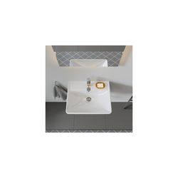 Duravit D-Neo Waschtisch 440x550x165mm wandhäng., Weiß Hochglanz, Rechteckig, 1 Was... DURAVIT-2366550000 4063382016287 (Abb. 1)