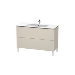 Duravit L-Cube Waschtischunterbau bodenstehend 481x1220x704mm Taupe Matt/ Grifflos... DURAVIT-LC662809191 4053424350219 (Abb. 1)