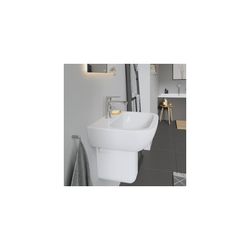 Duravit D-Code Halbsäule aus Keramik 268x245x305mm, Weiß Hochglanz, wandhäng., für ... DURAVIT-0857180000 4021534344152 (Abb. 1)