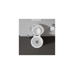 Duravit Starck 1 WC-Sitz Weiß HG 420x42x453mm mit Absenkautomatik, Sitzgarnitur abn... DURAVIT-0065880099 4021534843365 (Abb. 1)