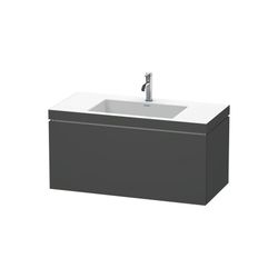 Duravit L-Cube Waschtisch-Set C-bonded wh Dekor, 480x1000x500mm, Taupe SM, 1 Auszu... DURAVIT-LC6918N8383 4067116010268 (Abb. 1)