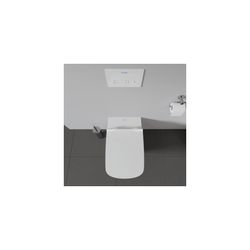 Duravit DuraStyle Wand-WC 620x370x345mm, Weiß Hochglanz, 4,5l, Tiefspüler, geschlos... DURAVIT-2537090000 4021534854439 (Abb. 1)
