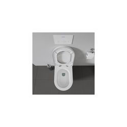 Duravit WC-Sitz, Weiß HG 372x51x488mm mit Absenkauto. Sitzgarnitur ab. Weiße Edelst... DURAVIT-0063390000 4021534634321 (Abb. 1)