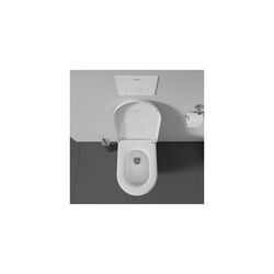 Duravit WC-Sitz, Weiß HG 372x51x488mm mit Absenkauto. Sitzgarnitur ab. Weiße Edelst... DURAVIT-0063390000 4021534634321 (Abb. 1)