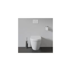 Duravit WC-Sitz, Weiß HG 372x51x488mm mit Absenkauto. Sitzgarnitur ab. Weiße Edelst... DURAVIT-0063390000 4021534634321 (Abb. 1)