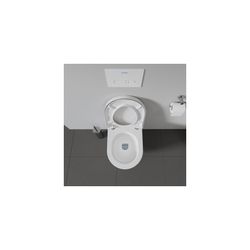 Duravit WC-Sitz, D-shaped, Weiß Hochglanz 370x38x436mm, ohne Absenkautomatik, Edels... DURAVIT-0069810000 4021534810886 (Abb. 1)