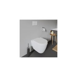Duravit WC-Sitz, D-shaped, Weiß Hochglanz 370x38x436mm, ohne Absenkautomatik, Edels... DURAVIT-0069810000 4021534810886 (Abb. 1)