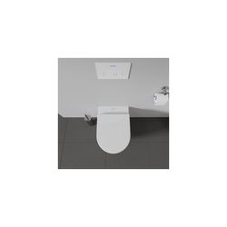 Duravit WC-Sitz, D-shaped, Weiß Hochglanz 370x38x436mm, ohne Absenkautomatik, Edels... DURAVIT-0069810000 4021534810886 (Abb. 1)
