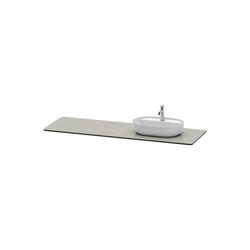 Duravit Luv Konsole 595x1783x20mm, 1 Ausschnitt/Waschplatz, Luv Konsole, Grau poli... DURAVIT-LU9468R3333 4053424466088 (Abb. 1)