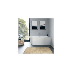 Duravit DuraSenja Badewanne 470x800x1700mm, 271l, Weiß glänzend, Oval, Ecke R,... DURAVIT-700581000000000 4067116007664 (Abb. 1)