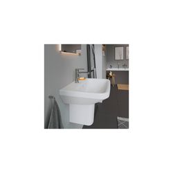 Duravit DuraStyle Waschtisch 440x600x170mm wandhäng., Weiß Hochglanz, Rechteckig, 1... DURAVIT-2319600000 4021534851025 (Abb. 1)