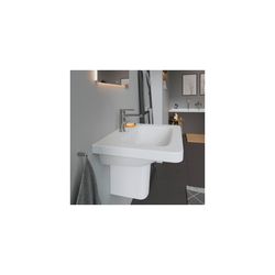 Duravit DuraStyle Waschtisch 480x650x165mm, Weiß Hochglanz, Rechteckig, 1 Waschplat... DURAVIT-2320650000 4021534854316 (Abb. 1)