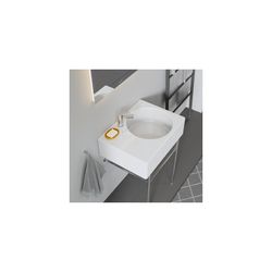 Duravit Design Classics Waschtisch 460x615x225mm wandhäng., R, Weiß Hochglanz, Rech... DURAVIT-0685600000 4021534096907 (Abb. 1)