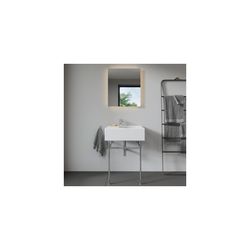 Duravit Design Classics Waschtisch 460x615x225mm wandhäng., R, Weiß Hochglanz, Rech... DURAVIT-0685600000 4021534096907 (Abb. 1)