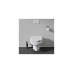 Duravit No.1 Wand-WC 540x365x350mm, Weiß Hochglanz, 4,5l, Tiefspüler, rimless, waag... DURAVIT-2562090000 4053424051710 (Abb. 1)