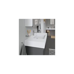 Duravit Vero Waschtisch 490x1050x170mm, WonderGliss, Weiß Hochglanz, Rechteckig, 1... DURAVIT-03291000001 4021534317460 (Abb. 1)