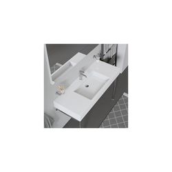 Duravit Vero Waschtisch 490x1250x170mm, WonderGliss, Weiß Hochglanz, Rechteckig, 1... DURAVIT-03291200001 4021534317507 (Abb. 1)