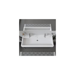 Duravit Vero Waschtisch 470x1200x175mm mit HLB Aufsatz, Weiß Hochglanz, Rechteckig... DURAVIT-04541200241 4021534582820 (Abb. 1)