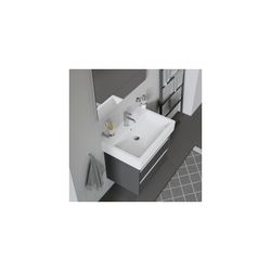 Duravit Vero Waschtisch 470x700x165mm wandhäng., Weiß Hochglanz, Rechteckig, 1 WP m... DURAVIT-0454700000 4021534693564 (Abb. 1)