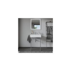 Duravit Vero Waschtisch 470x600x165mm mit HLB Aufsatz, Weiß Hochglanz, Rechteckig, ... DURAVIT-0454600000 4021534217265 (Abb. 1)