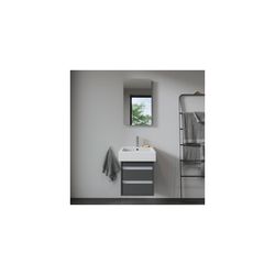 Duravit Vero Waschtisch 470x500x175mm wandhäng., Weiß Hochglanz, Rechteckig, 1 WP m... DURAVIT-0454500000 4021534269301 (Abb. 1)