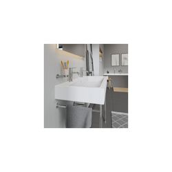 Duravit Vero Waschtisch 470x1000x175mm wandhängend, Weiß Hochglanz, Rechteckig, 2 W... DURAVIT-0454100024 4021534272936 (Abb. 1)