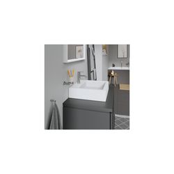 Duravit Vero Aufsatzbecken 500mm, Weiß Hochglanz, WonderGliss, Rechteckig, mit HLB... DURAVIT-04525000001 4021534434174 (Abb. 1)