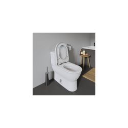 Duravit WC-Sitz, Weiß HG 372x51x488mm mit Absenkauto. Sitzgarnitur ab. Weiße Edelst... DURAVIT-0063390000 4021534634321 (Abb. 1)