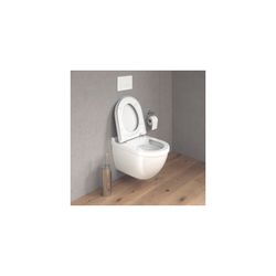 Duravit Starck 3 WC-Sitz D-shaped, Weiß Hochglanz 370x38x436mm, ohne Absenkautomati... DURAVIT-0063810000 4021534224171 (Abb. 1)