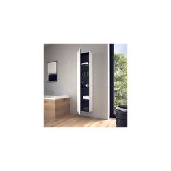 Duravit L-Cube Hochschrank Echtholzfurnier 243x400x1760mm, Mattweiß, 1 Tür R, Grif... DURAVIT-LC1170R1818 4053424305707 (Abb. 1)