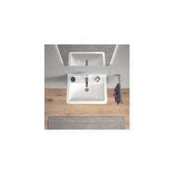 Duravit Starck 3 Waschtisch 450x600x225mm wandhäng., Weiß Hochglanz, Rechteckig, 1 ... DURAVIT-0300600000 4021534222825 (Abb. 1)