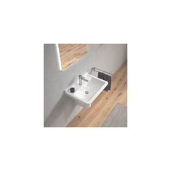 Duravit Starck 3 Waschtisch 450x600x225mm wandhäng., Weiß Hochglanz, Rechteckig, 1 ... DURAVIT-0300600000 4021534222825 (Abb. 1)