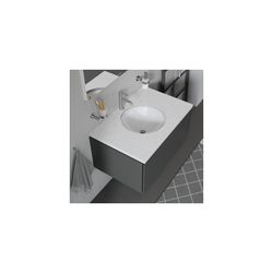 Duravit Architec Einbauwaschtisch 400x400x175mm, Weiß Hochglanz, ohne HLB, mit Über... DURAVIT-0468400000 4021534150401 (Abb. 1)