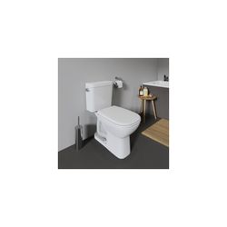 Duravit D-Code WC-Sitz Weiß HG 362x55x478mm mit Absenkauto. Sitzgarnitur ab. vorne ... DURAVIT-0062090096 4021534569319 (Abb. 1)