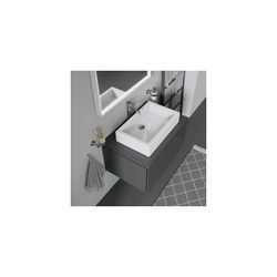 Duravit Vero Aufsatzbecken 600mm, Weiß Hochglanz, Rechteckig, ohne Überlauf und HLB... DURAVIT-0455600000 4021534217272 (Abb. 1)