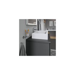Duravit Vero Aufsatzbecken 600mm, Weiß Hochglanz, Rechteckig, ohne Überlauf und HLB... DURAVIT-0455600000 4021534217272 (Abb. 1)