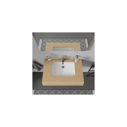 Duravit Vero Einbauwaschtisch 315x485x160mm, Weiß Hochglanz, ohne HLB, mit Überlauf... DURAVIT-0330480000 4021534317682 (Abb. 1)