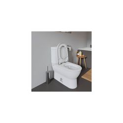 Duravit WC-Sitz, Weiß HG 372x51x488mm mit Absenkauto. Sitzgarnitur ab. Weiße Edelst... DURAVIT-0063390000 4021534634321 (Abb. 1)