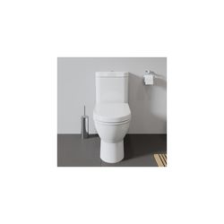 Duravit WC-Sitz, Weiß HG 372x51x488mm mit Absenkauto. Sitzgarnitur ab. Weiße Edelst... DURAVIT-0063390000 4021534634321 (Abb. 1)