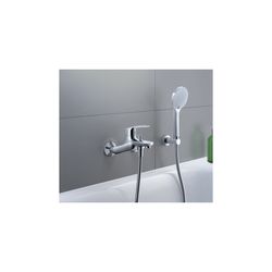 Duravit Handbrause, Chrom/Weiß, MinusFlow, d. 110mm, Strahlart SoftRain, Rain, In... DURAVIT-UV0652015010 4063382937018 (Abb. 1)