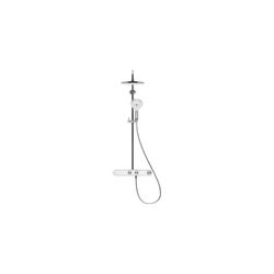 Duravit Shower Systems Duschsystem Chrom, Thermostat, Kopfbrause 230mm, 10,5l/min... DURAVIT-TH4380008005 4067116161304 (Abb. 1)