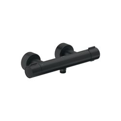Duravit Thermostatarmaturen Brausethermostat Aufputz, Mattschwarz, S-Anschlüsse, ... DURAVIT-TH4220000046 4067116113631 (Abb. 1)